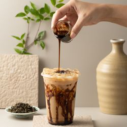 OKI Tea and Curry House - Brown Sugar Milk Tea