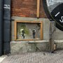 Photo of Banksy tiny tag