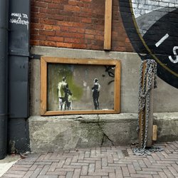 Banksy tiny tag