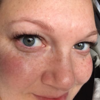 Amazing Lash Studio - After! (with NO other makeup on my face- just lashes!) - Eyelash Service Near Me - Fort Worth, Texas