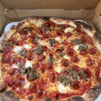 St. Francis Apizza - Pepperoni and sausage - Pizza Near Me - Cincinnati, Ohio St. Francis Apizza - Pepperoni and sausage - Pizza Near Me - Cincinnati, Ohio