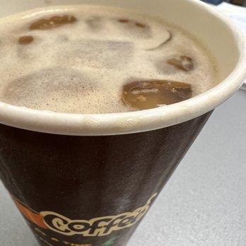 Philz Coffee - Honey Haze [but what happened to all the foam???] - Coffee & Tea Near Me - Campbell, California