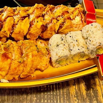 Kirin Sushi Steak House - 2. LSU Roll, 26. Mexican Roll, 6. Shrimp Avocado Roll - Sushi Bars Near Me - Lafayette, Louisiana