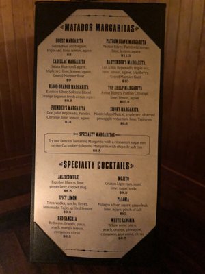 Menu photo 6 The Matador Portland, OR Menu photo 6 The Matador Portland, OR