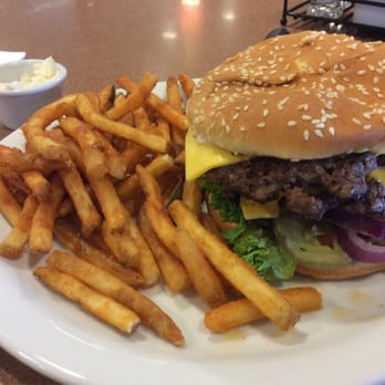Denny's - A double cheese burger... - Diners Near Me - Effingham, Illinois