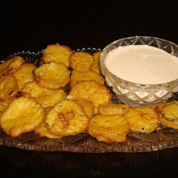 Shinding Irish Pub and Eatery - Fried Pickles With Dublin Sauce - Irish Near Me - Tampa, Florida Shinding Irish Pub and Eatery - Fried Pickles With Dublin Sauce - Irish Near Me - Tampa, Florida