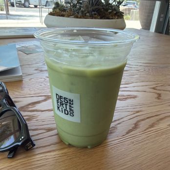 Desert Kid Coffee - Iced matcha - Coffee Roasteries Near Me - Palm Desert, California