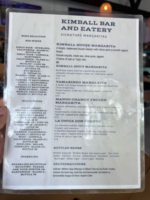 Menu photo 1 Kimball Coastal Eatery National City, CA Menu photo 1 Kimball Coastal Eatery National City, CA