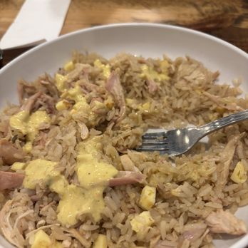 Viva Chicken - Kids Peruvian rice with yellow sauce - Peruvian Near Me - Greensboro, North Carolina Viva Chicken - Kids Peruvian rice with yellow sauce - Peruvian Near Me - Greensboro, North Carolina