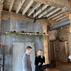 Carstens Mill - Wedding setup