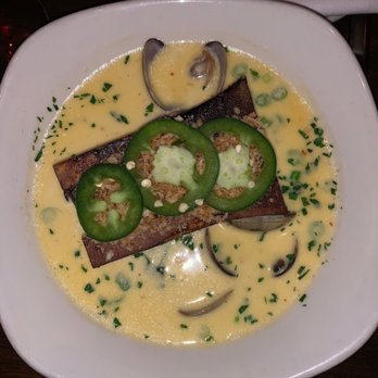 Ox - Fresh Clam Chowder With Smoked Bone Marrow - Argentine Near Me - Portland, Oregon Ox - Fresh Clam Chowder With Smoked Bone Marrow - Argentine Near Me - Portland, Oregon