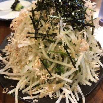 Wagaya - Daikon salad!!! So so good. - Ramen Near Me - Honolulu, Hawaii Wagaya - Daikon salad!!! So so good. - Ramen Near Me - Honolulu, Hawaii