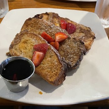 The Refectory Cafe - Challah cinnamon French toast - New American Near Me - Durham, North Carolina The Refectory Cafe - Challah cinnamon French toast - New American Near Me - Durham, North Carolina