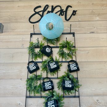 SloDoCo Donuts - Branding and cool planter - Donuts Near Me - San Luis Obispo, California