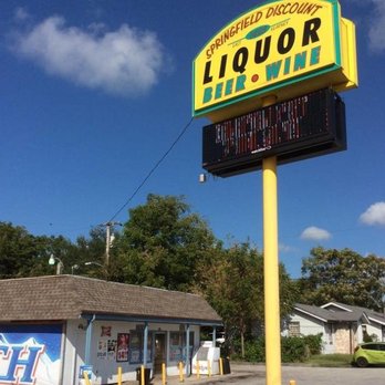 Springfield Discount Liquor - a sign for a liquor shop - Beer, Wine & Spirits Near Me - Springfield, Missouri Springfield Discount Liquor - a sign for a liquor shop - Beer, Wine & Spirits Near Me - Springfield, Missouri