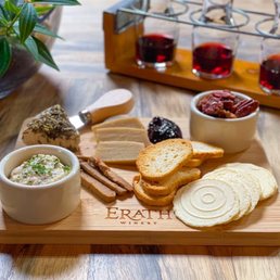 Tasting Flight & Vegan Charcuterie Board Tasting Flight & Vegan Charcuterie Board