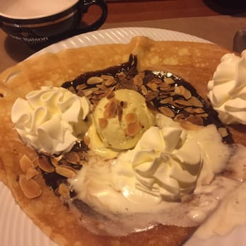 La Charrette A Ar - Crêpe dame blanche - 9,30€ - Creperies Near Me - Poitiers, 86