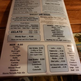 Wagon Train Coffee Shop - Menu - Coffee & Tea Near Me - Truckee, California Wagon Train Coffee Shop - Menu - Coffee & Tea Near Me - Truckee, California