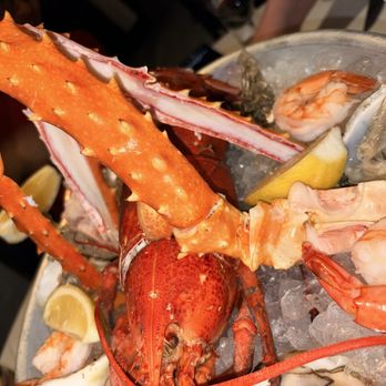 Manny's Steakhouse - Seafood tower for 4 - Steakhouses Near Me - Minneapolis, Minnesota
