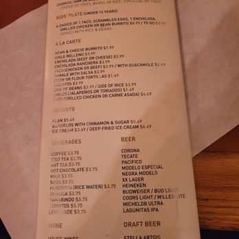 Casa Gamino - Menu - Mexican Near Me - Inglewood, California