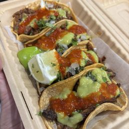 Birria beef & pastor tacos Birria beef & pastor tacos