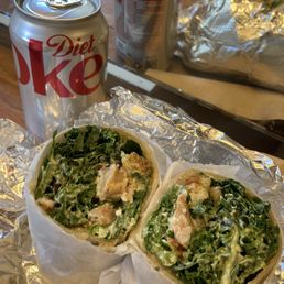 Caeser salad wrap - so good Caeser salad wrap - so good