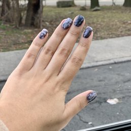 Marble Powder Manicure Marble Powder Manicure