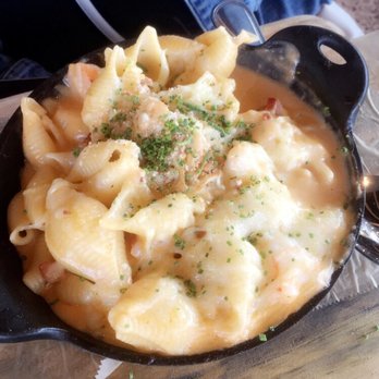 HopSaint Brewing - Shrimp and bacon Mac an cheese - it's good - New American Near Me - Torrance, California