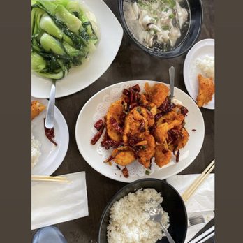 Corner 21 Chinese Cuisine - Bok choy, Spicy fried fish, and wonton soup - Szechuan Near Me - Springfield, Missouri Corner 21 Chinese Cuisine - Bok choy, Spicy fried fish, and wonton soup - Szechuan Near Me - Springfield, Missouri