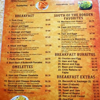 Tiger Restaurant - Menu - Mexican Near Me - Fort Hancock, Texas