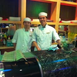 Edamame - The sushi chef and his assistant made my food look beautiful