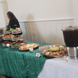 D&D Catering and Events - Table with catering