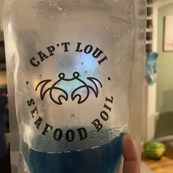 Cap't Loui - This is a full bag of their drink - Cajun/Creole Near Me - Stoneham, Massachusetts
