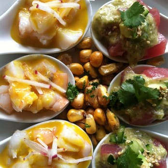 Jaguar Restaurant - Coconut Grove - My two favorite ceviches! - Latin American Near Me - Miami, Florida