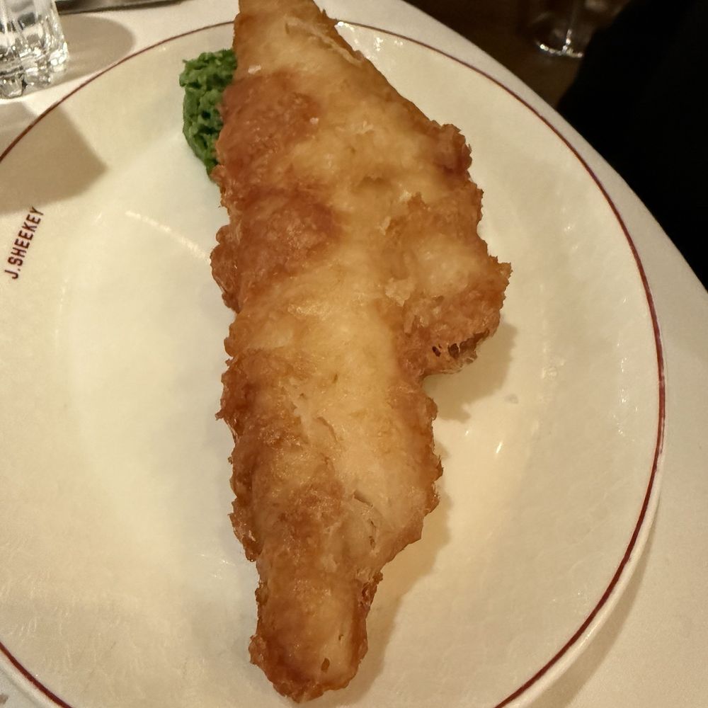 J Sheekey - Fried Fillet of Haddock - Seafood Near Me - London, XGL J Sheekey - Fried Fillet of Haddock - Seafood Near Me - London, XGL