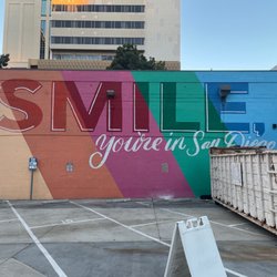 San Diego Tourism Smile Mural