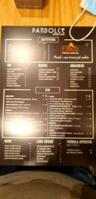 Menu photo 1 pandolce Rome, RM