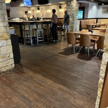 Sushi Masa - Whenever you walk in- this bar area and more dining area is to your right - Sushi Bars Near Me - Plano, Texas