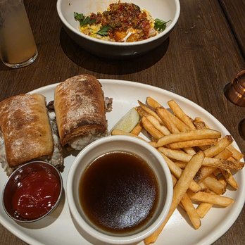 Culinary Dropout - Shaved Prime Rib Dip* Roasted Salmon* - New American Near Me - Omaha, Nebraska Culinary Dropout - Shaved Prime Rib Dip* Roasted Salmon* - New American Near Me - Omaha, Nebraska