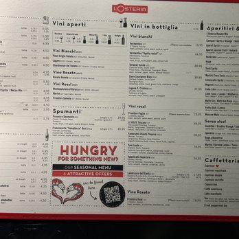 L'Osteria - Menu - Pizza Near Me - Wiesbaden, HE