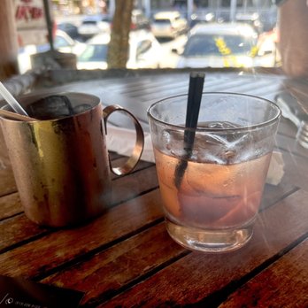 The Cottage - Lime mule with Hendricks and a tequila old fashion...fantastic! - New American Near Me - Sarasota, Florida The Cottage - Lime mule with Hendricks and a tequila old fashion...fantastic! - New American Near Me - Sarasota, Florida