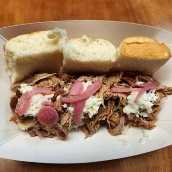 The Mountain Boomer - Pork Sliders with Slaw and Pickled Onions - Cideries Near Me - Newland, North Carolina The Mountain Boomer - Pork Sliders with Slaw and Pickled Onions - Cideries Near Me - Newland, North Carolina