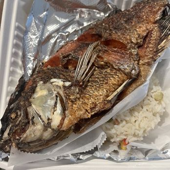 Taqueria Los Compadres - Whole fried Tilapia with rice - Tacos Near Me - Waldorf, Maryland Taqueria Los Compadres - Whole fried Tilapia with rice - Tacos Near Me - Waldorf, Maryland