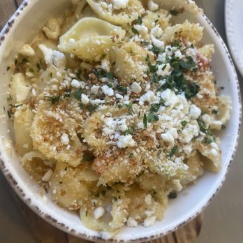 Tula's Kitchen - Bacon and green chile Mac and cheese - New American Near Me - Albuquerque, New Mexico