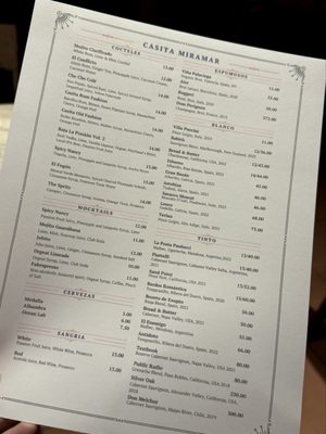 Menu photo 6 Casita Miramar San Juan, PR