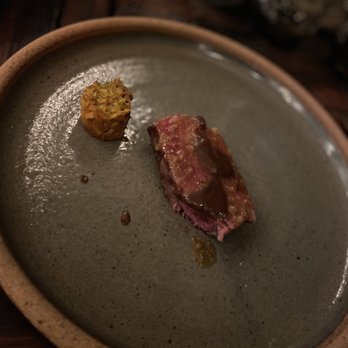 Barley Swine - Ribeye. So tender and a little salty but still great with the tater tots. - New American Near Me - Austin, Texas Barley Swine - Ribeye. So tender and a little salty but still great with the tater tots. - New American Near Me - Austin, Texas