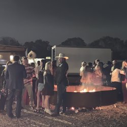 White Horse Ranch Venue - It was a cold evening. We enjoyed the fire pit.