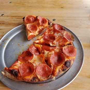 Aviator Pizza & Drafthouse - Forgot to take a pic before starting to eat ;) - Pizza Near Me - Elgin, Texas