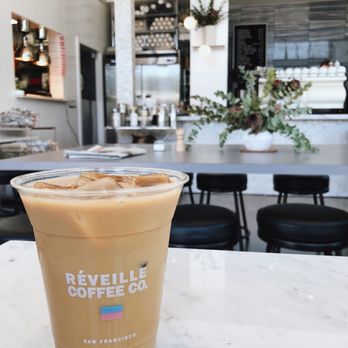 Cafe Réveille - Iced latte with oat milk - Coffee & Tea Near Me - Berkeley, California Cafe Réveille - Iced latte with oat milk - Coffee & Tea Near Me - Berkeley, California
