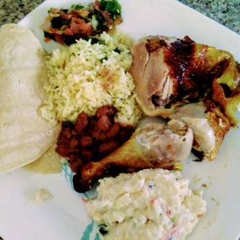 El Pollo Dorado - a plate of mexican food - Mexican Near Me - Bellflower, California